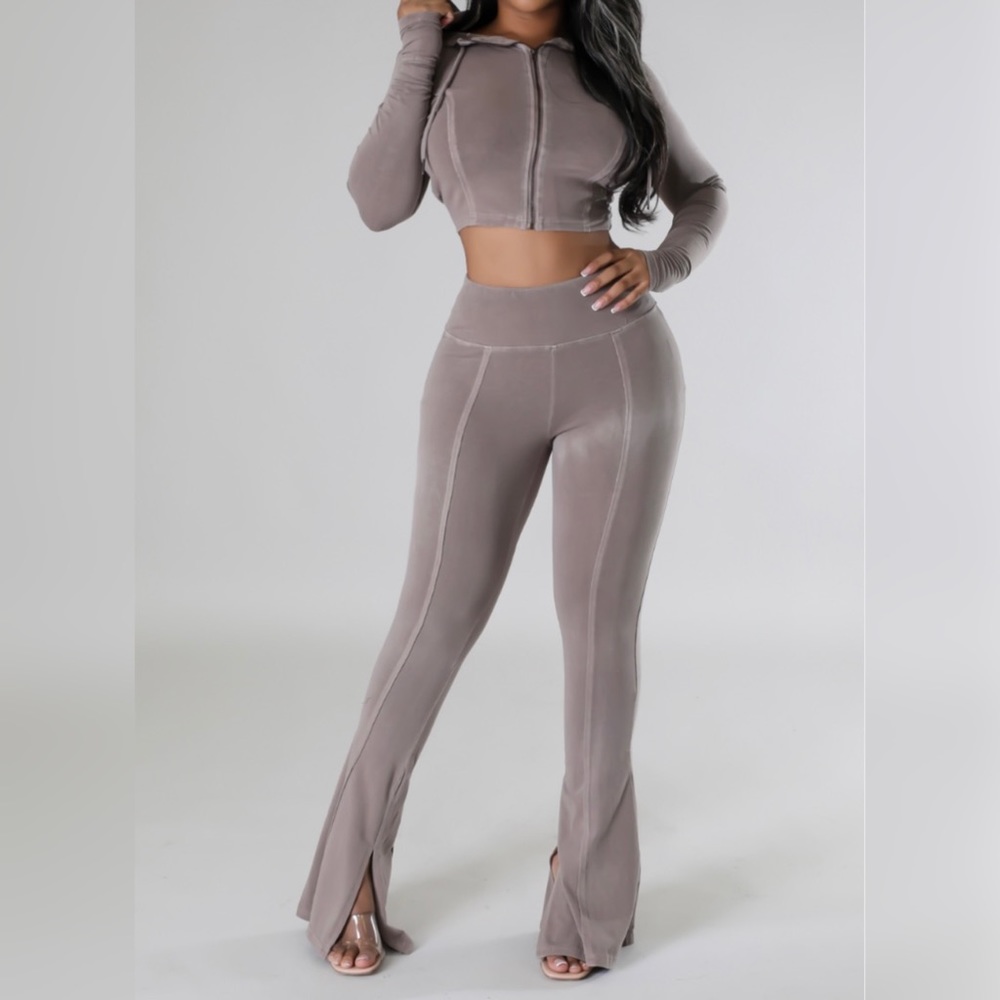 2 Piece Legging Set With Hoodie